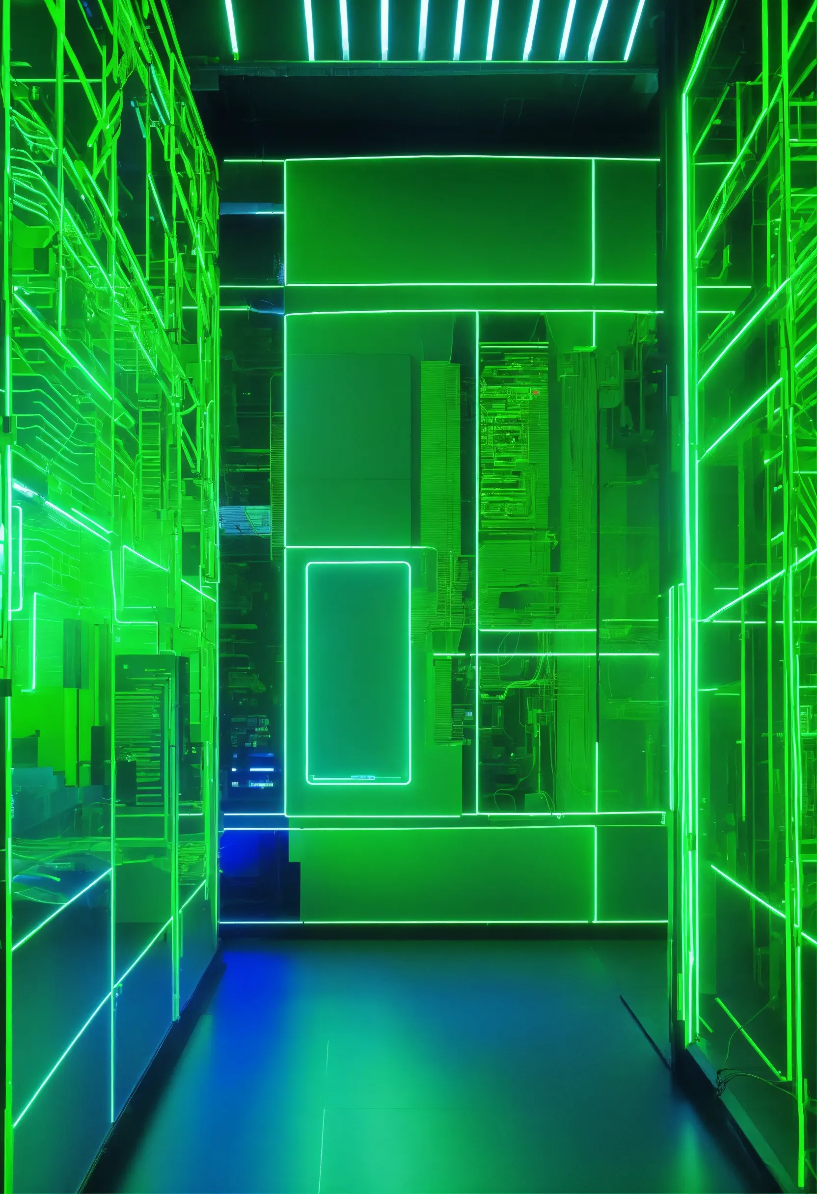 Minimalist bedroom with light-enhancing ceiling